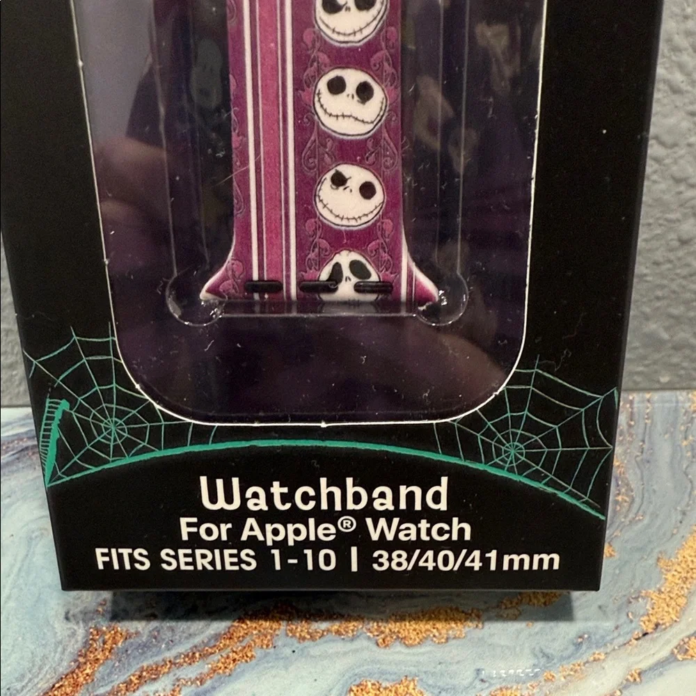 Disney Nightmare Before Christmas Apple Watch Band Fits Series 1-10 NIB
